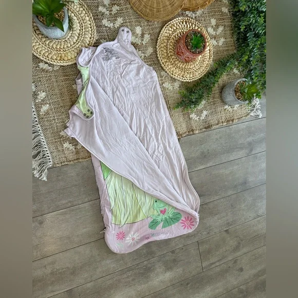 Little Sleepies Disney Princess Tiana Sleepy Bag Baby Girl 6-18 Months
